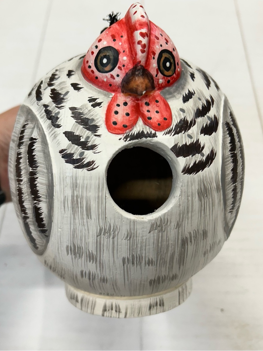 Gord-O Hen Birdhouse‎ Gray NWT